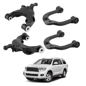 Front Upper & Lower Control Arms for Toyota Tundra Sequoia 2000 2001 2002 2003 - Picture 1 of 8