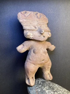 Pre-Columbian Terracotta Figure#12 by Ex Collection of Nancy and John Hyde Devoe - Picture 1 of 9