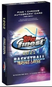 2021 Topps Finest NBA Basketball Hobby Box 582 Montgomery Club - Spedizione veloce! - Foto 1 di 1