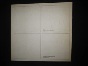 Kunst aus Sprache - Galerie im Taxispalais Innsbruck , 1976 - Bild 1 von 3