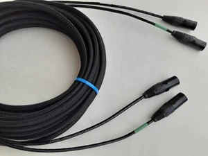 150 FT 2 Channel CAT-5 Snake Tactical Shielded w/Neutrik Ethercon Digital Audio - Picture 1 of 4