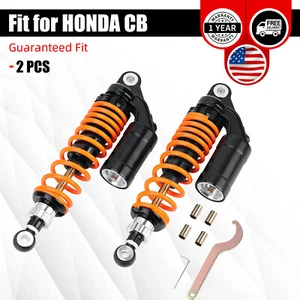 12.5Inch 320mm Universal Motorcycle Air Shock Absorber fits for Honda CB - Picture 1 of 6