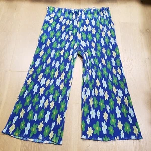 SAMMY B x Target Floral Palazzo Pants 4X Plus pleated flower E3b - Picture 1 of 8