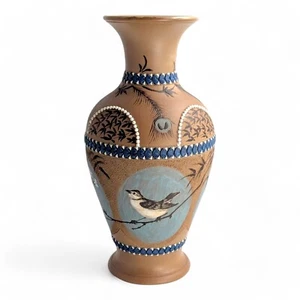 Antique Doulton Lambeth Florence Barlow vase, c. 1882 - Picture 1 of 15