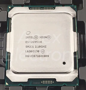 E5 2695 V4 Intel Xeon E5-2695 V4 SR2J1 18 Core 2.10GHz LGA 2011V3 CPU Processor - Bild 1 von 1