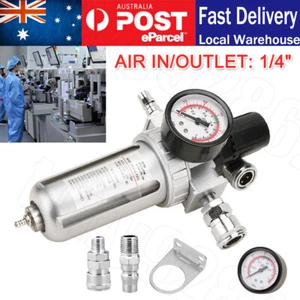1/4" Air Compressor Regulator/Control Filter Pressure Water Moisture Trap Dryer - Picture 1 of 12