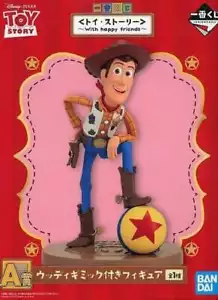 Woody with Gimmick Toy Story Ichiban Kuji With Happy Friends Prize A Figure - Picture 1 of 1