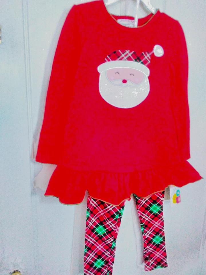 Nuevo con etiquetas Traje de Papá Noel Jessica Ann 2 Piezas Vacaciones Talla 5 **REDUCIDO** Foto 1 de 3