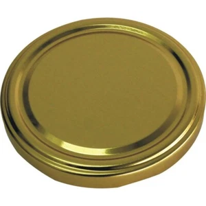 Twist off Lid for Jar Gold 82 mm With 6 hooks Chutney Jam Marmalade Set of 16 - Picture 1 of 5