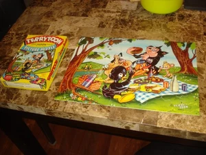 Rompecabezas de imágenes de colección Terrytoon HECKLE AND JECKLE The PICNIC Fairchild, COMPLETO - Imagen 1 de 8