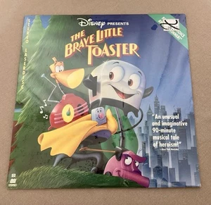 Disney The Brave Little Toaster LaserDisc Animated Movie Rare 1117AS Sealed New - Picture 1 of 3