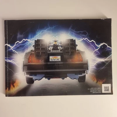 LEGO Set Back to the Future Time Machine Delorean - INSTRUCTIONS BOOK ONLY - Image 1 of 4
