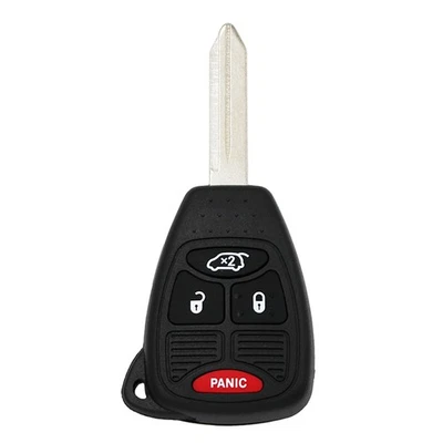 Para Chrysler 300 200 Dodge Jeep Liberty 4 Botones Mando a Distancia Llave Estuche Carcasa Llavero Foto 1 de 3