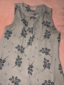 Damenbluse Größe XSMALL Loft Blumenmuster ärmellos Top - Bild 1 von 3