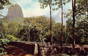 Postcard TAHITI: Tahitian Temple, Opunohu, Moorea, Posted - Imagen 1 de 2