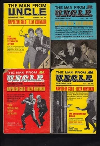 Der Mann aus U.N.C.L.E. Zeitschrift Lot 23 (1966-68) Solo, Kuryakin, Taschenbücher - Bild 1 von 12