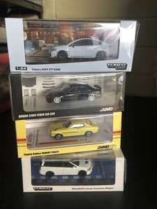 1/64 Tarmac , INNO JDM 1:64 mix, Lot Of 4, New - Picture 1 of 6