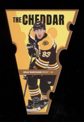 2021-22 SKYBOX METAL UNIVERSE THE CHEDDAR #TC-12 BRAD MARCHAND - Image 1 of 2