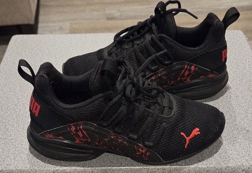 Scarpe PUMA AXELION City Escape nere rosse taglia 5 377221 01