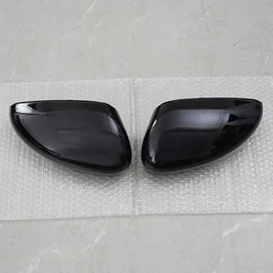 2PCS Black Side Mirror Cover Cap For 20~24 Ford Escape SEL/SE/S w/o Turn Signal - Picture 1 of 11