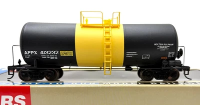 HO WALTHERS 932-7205 GOLD 16,000 GALLON FUNNEL FLOW TANK CAR ALLIED SIGL-SULPHUR - Image 1 of 2