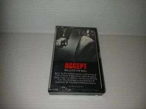 Accept Balls To The Walls Cassette Tape Rock Music - Picture 1 of 4
