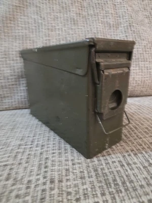 Vintage Military Metal Ammo Can GP&F Storage Box Army Surplus Original Paint! - Image 1 of 4