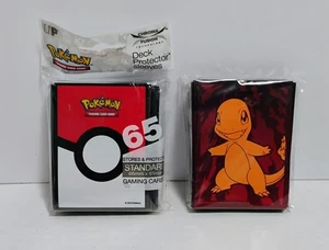 ULTRA PRO DECK PROTECTOR SLEEVES OFFICIAL POKEMON & CHARIZARD 130 TOTAL - Picture 1 of 7