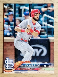 2018 Topps #652 Matt Carpenter - Picture 1 of 2