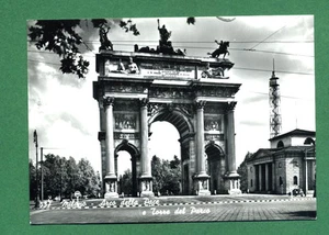 cartolina MILANO ARCO DELLA PACE postcard-carte postale-postkarte cartoline - Picture 1 of 1