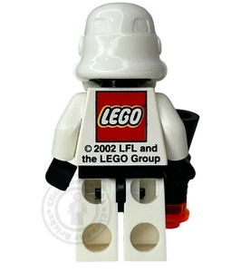 LEGO Star Wars Promo Stormtrooper Minifigure sw0188 2002 LFL Logo On Back VGC - Picture 1 of 5