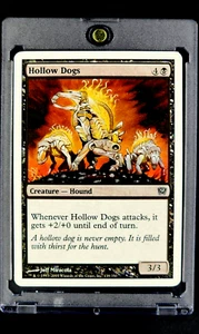2005 MTG Magic the Gathering 9th Ninth Edition Core #139 Hollow Dogs Black NM - Picture 1 of 11