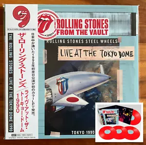 JAPAN PRESS 4LP RED VINYL LIVE AT TOKYO DOME RS 9 HARAJUKU ROLLING STONES 2024 - Bild 1 von 6