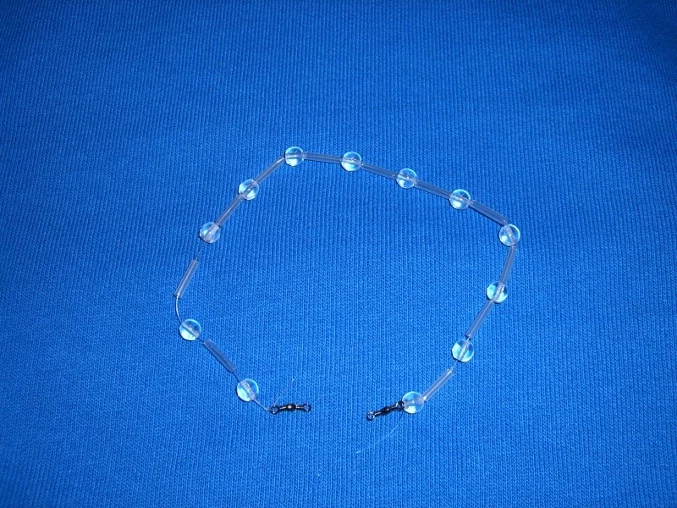 ZEPRE SPECIALE TROTA CORONCINA IN VETRO CON SFERE 3 GR PER TREMARELLA STRISCIO VETRINO