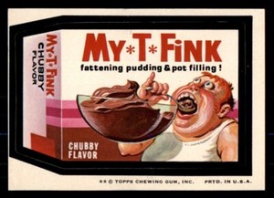 1974 Topps Wacky Packages Series 7 #2 My-T-Fink Desert EX/MT *d2