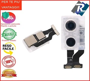 FOTOCAMERA POSTERIORE BACK CAMERA PER APPLE IPHONE 11 A2111 - A2221 - A2223 - Foto 1 di 2