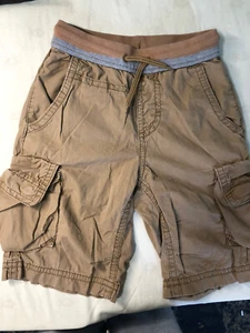 Boys Gap Pull on Cargo Shorts Size Large   pre owned Tan - Picture 1 of 6