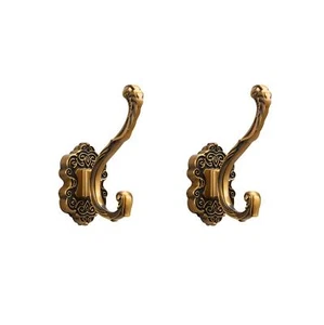 Coat Hooks Wall Mounted Decorative Towel Hooks Aluminum Heavy Duty Wall Hooks Fo - Picture 1 of 7