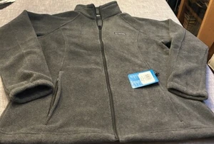 Chaqueta polar Columbia para mujer gris Benton Springs cremallera 1372112-030 talla 1X nueva con etiquetas - Imagen 1 de 10