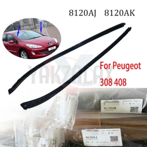 for Peugeot 2011-2016 308 2010-14 408 LH RH Front Windshield Trim 8120AJ 8120AK - Picture 1 of 7