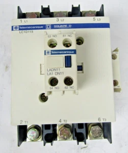 🔥NEW SCHNEIDER TELEMECANIQUE LC1D1156 100 HP 160A 600 VAC CONTACTOR 24V COIL - Picture 1 of 17