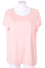 esmara Kurzarm-Shirt Spitzen Einsatz D 44-46 nude rosé