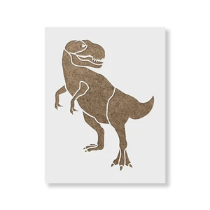 Tyrannosaurus Dinosaur Stencil - Durable & Reusable Mylar Stencils - Picture 1 of 5