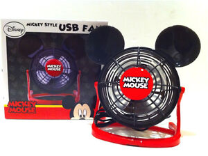Disney Mickey Mouse USB Portable Desk Fan (USB Fan) - Hot Summer Special