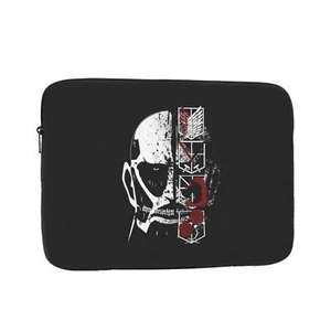 Estuche para computadora Attack on Titan de 15,6 pulgadas Estuche para PC Elegante Bolso para computadora portátil - Imagen 1 de 8