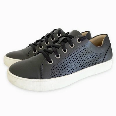 Naturalizer Porsha3 Negro Zapatillas Zapatos Imitación Cuero Con Cordones Comodidad Para Mujer’s 6.5 Foto 1 de 4