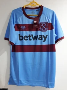 Camiseta deportiva de fútbol americano del West Ham United Away 20/21, nueva con etiquetas, Premier League - Imagen 1 de 8