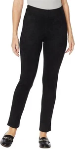 DG2 Diane Gilman Brushed Knit Skinny Legging Basic Black L NWOT (495) - Picture 1 of 1