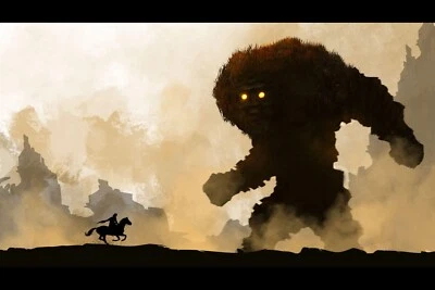 Póster Sombra del Coloso arte de pared decoración impresiones fotográficas 16x24, 20x30, 24x36 Foto 1 de 4