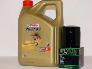 Ölfilter MV-Agusta Brutale 910, Bj:07-09, Motoröl Castrol Premium 4 Ltr. - Bild 1 von 4